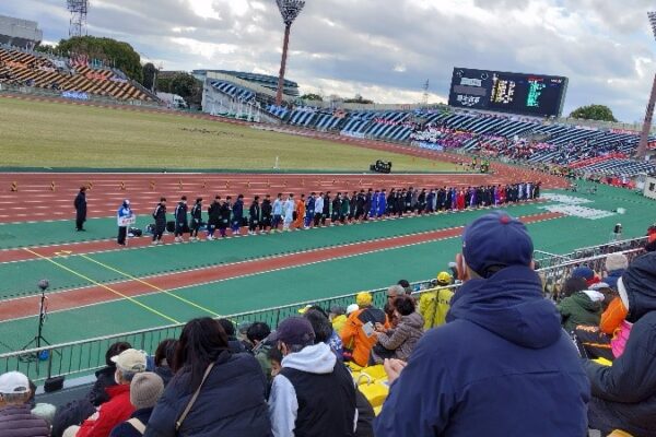 第75回全国高等学校駅伝競走大会を観戦