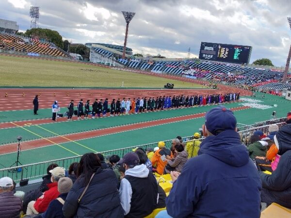 第75回全国高等学校駅伝競走大会を観戦